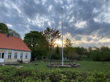 Tungegården ved solopgang